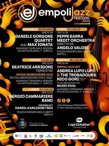 Empoli Jazz Festival 2026 XVIII Edizione